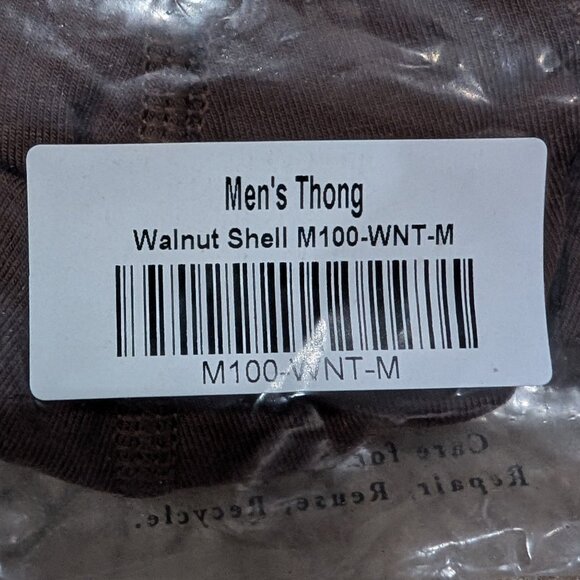 NWT MeUndies UltraModal™ Core Pouch Front Thong, M, dark brown - Picture 3 of 10